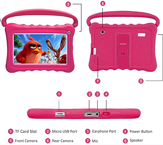 Photo 2 of Kids Tablet for Toddlers 7 inch Tablet for Kids Edition Tablets 32GB WiFi Dual Camera Children’s Learning Tablet Android 10 Shockproof Case Parent Control Google Play Store YouTube Netflix
PRIOR USE.