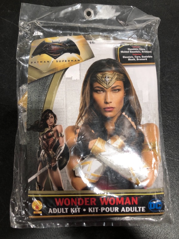 Photo 2 of Rubie's womens Wonder Woman Costume Accessories
ONE SIZE.