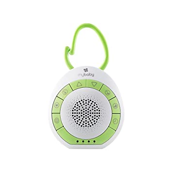 Photo 1 of MyBaby SoundSpa On-The-Go-Portable White Noise Machine, 4 Soothing Sounds with 15, 30, and 45-Minute Auto Shutoff, Integrated Clip for Easy Transport, Giftable, Small and Lightweight, by HoMedics
MISSING HOOK & ORIGINAL PACKAGING. PRIOR USE.