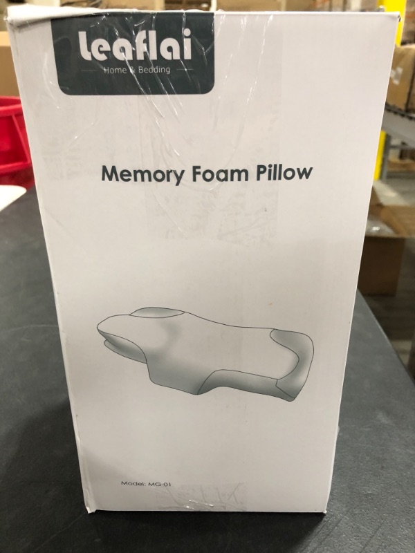 Photo 3 of Cervical Memory Foam Pillow Contour Pillow for Neck and Shoulder Pain Ergonomic Orthopedic Sleeping Neck Contoured Support Pillow for Side Sleepers, Back and Stomach Sleepers Replace Pillowcase. PRIOR USE.
