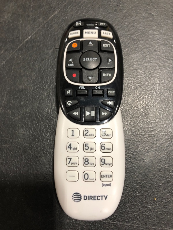 Photo 2 of RC73 Replacement Remote Control Compatible with DIRECTV HR54 C61 IR RF Mode Replaces RC72 RC71
PRIOR USE.