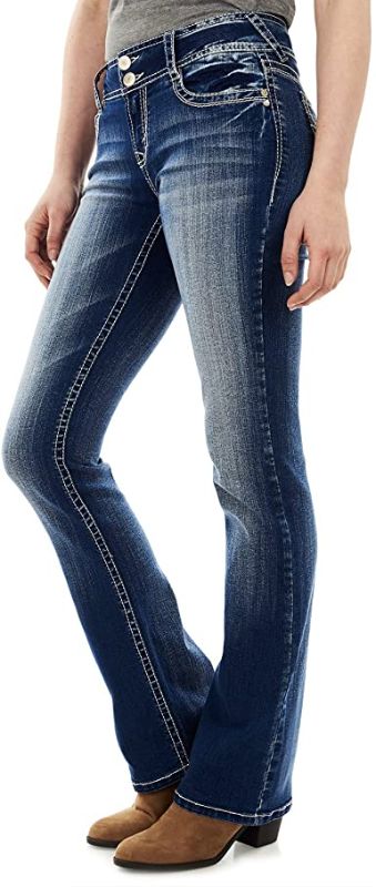 Photo 1 of WallFlower Women's Instastretch Luscious Curvy Bootcut Jeans
SIZE 1 LONG. 