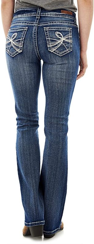 Photo 1 of WallFlower Women's Instastretch Luscious Curvy Bootcut Jeans
SIZE 1 LONG. 