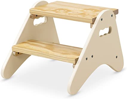 Photo 1 of 
B. spaces by Battat B. Spaces – Step Stool for Kids – Ivory & Wood Stepping Stool for The Bedroom, Bathroom, Kitchen – Furniture for Toddlers – Peek-A-Boost – 2 Years + (BX2031C1Z)
PRIOR ASSEMBLY & USE. MISSING HARDWARE.