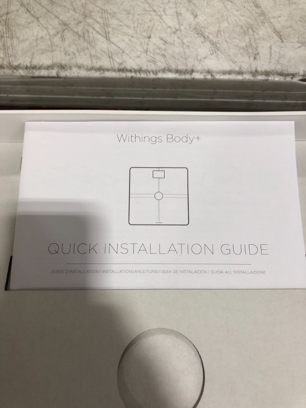 Photo 5 of Withings Body+ - Digital Wi-Fi Smart Scale with Automatic Smartphone App Sync, Full Body Composition Including, Body Fat, BMI, Water Percentage, Muscle & Bone Mass, with Pregnancy Tracker & Baby Mode
