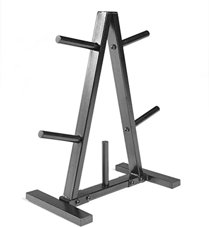 Photo 1 of CAP Barbell Weight Plate Rack for 1-Inch Weight Plates
MISSING ONE LEG BRACKET. USED CONDITION.