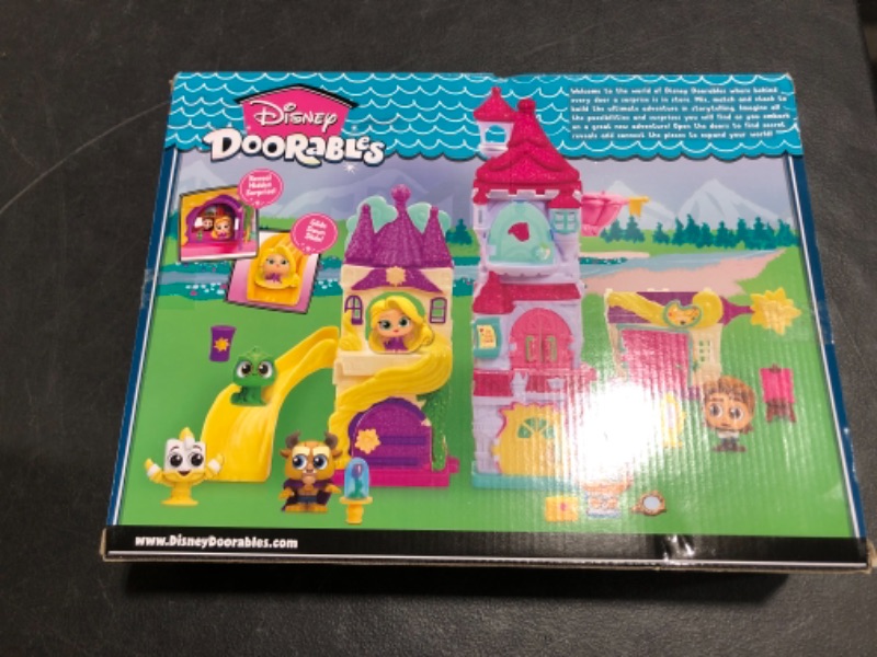 Photo 3 of Disney Doorables Deluxe Princess Playset, Multicolor. NEW OPEN BOX. 
