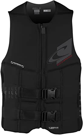 Photo 1 of O'Neill Men's Assault USCG Life Vest. NEW WITH TAGS. 
SIZE LARGE, BLK/BLK.