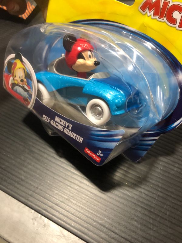 Photo 2 of Fisher-Price Disney Mickey & the Roadster Racers Mickey S Self-Racing Roadster
