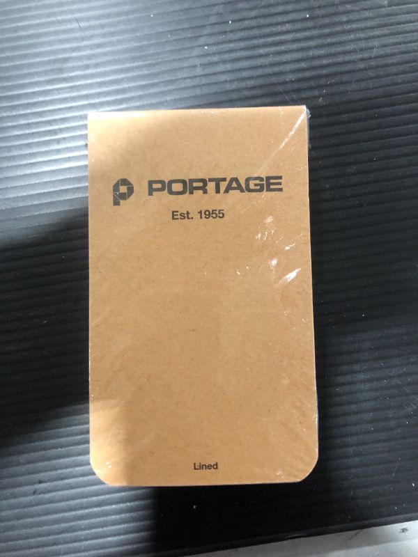 Photo 2 of Portage Field Notebook Tactical Sized Pocket Notepad - Top Bound Notebook with Lined Paper Lies Flat in Pocket - 2.8 X 4.6 Inches - 64 Pages (6 Pack)
