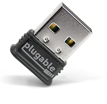 Photo 1 of Plugable USB Bluetooth 4.0 Low Energy Micro Adapter (Compatible with Windows 10, 8.1, 8, 7, Classic Bluetooth, Gamepad, and Stereo Headset Compatible)
