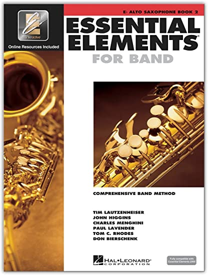 Photo 1 of Hal Leonard Essential Elements for Band - Eb Alto Saxophone (Book 2 with EEi)
