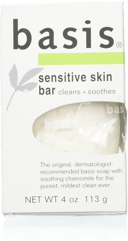 Photo 1 of Basis Sens Skin Bar Size 4z Basis Sensitive Skin Bar, Cleans & Soothes
