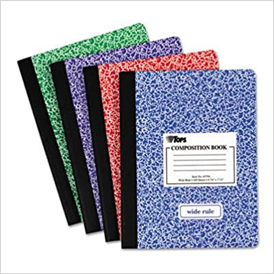 Photo 1 of Composition Book with Hard Cover [Set of 2] Office Product
