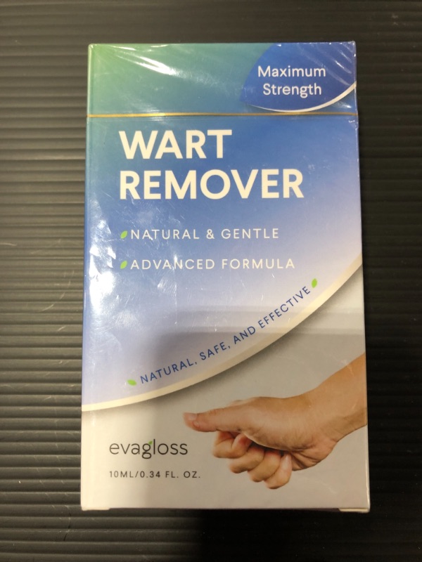 Photo 3 of Natural Wart Remover, Maximum Strength, Painlessly Removes Plantar, Common, Genital Warts, Advanced Liquid Gel Formula, Proven Results by Evagloss
