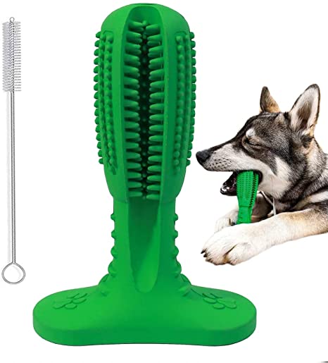 Photo 1 of Dog Toothbrush Toy for Dog Teeth Cleansing, Dog Toothbrush Stick for Dental Care, Toothbrush Dog Toy for Chewers Cleaning, for Small Dog & Medium Breed, Dog Chew Toys for Puppy
COLOR IS BLUE.