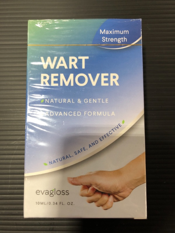 Photo 3 of Natural Wart Remover, Maximum Strength, Painlessly Removes Plantar, Common, Genital Warts, Advanced Liquid Gel Formula, Proven Results by Evagloss
BB 05/2022.