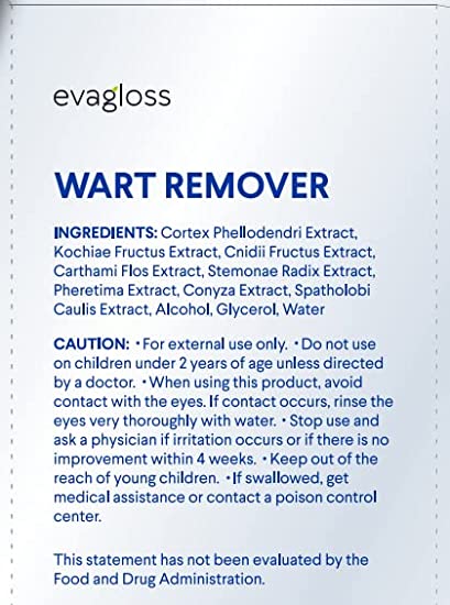 Photo 2 of Natural Wart Remover, Maximum Strength, Painlessly Removes Plantar, Common, Genital Warts, Advanced Liquid Gel Formula, Proven Results by Evagloss
BB 05/2022.