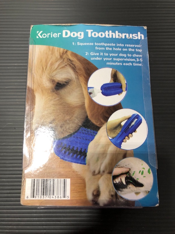 Photo 3 of Dog Toothbrush Toy for Dog Teeth Cleansing, Dog Toothbrush Stick for Dental Care, Toothbrush Dog Toy for Chewers Cleaning, for Small Dog & Medium Breed, Dog Chew Toys for Puppy
COLOR IS BLUE.