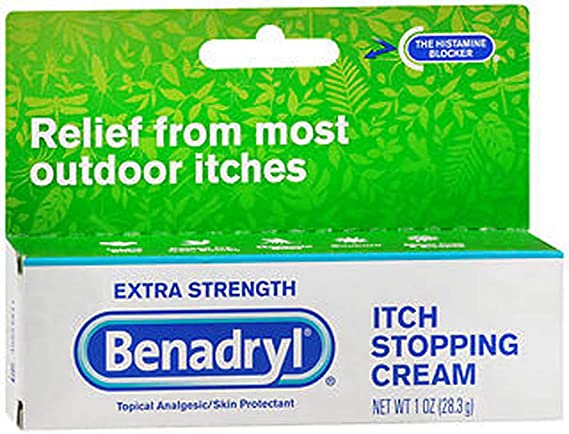 Photo 1 of Benadryl Itch Stopping Cream Extra Strength 1 oz (Pack of 2)
05/2022.
