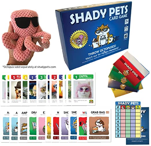 Photo 2 of Shady Pets Card Game - Family-Friendly Party Games - Card Games for Adults, Teens & Kids
