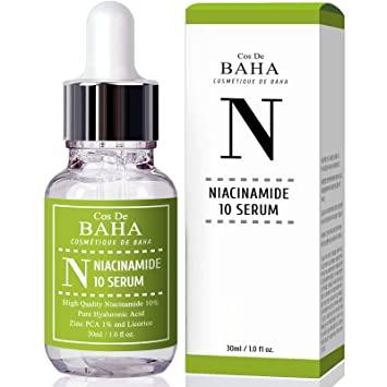 Photo 1 of Niacinamide 10% + Zinc PCA 1% Serum for Face - Pore Reducer + Uneven Skin Tone Treatment + Diminishes Acne Prone, Skin Balancing Pore Reducing, Restores Elasticity, 1 Fl Oz
