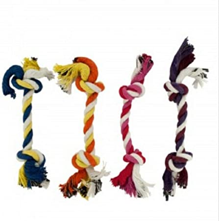 Photo 2 of DUKES Multi-Color Rope Dog Toy 4Piece Set
