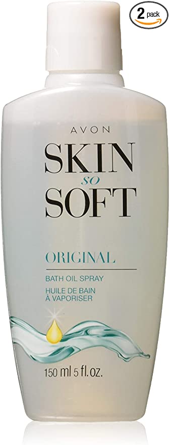 Photo 1 of Avon Skin So Soft Original Bath Oil Spray with Pump, 5 Fl Oz 2 Pack
