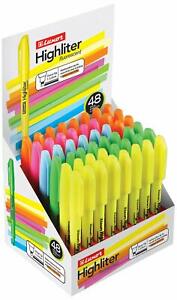 Photo 1 of 48 CT. Fluorescent Highlighters (Yellow, Green, Blue, Pink & Orange) with Box
