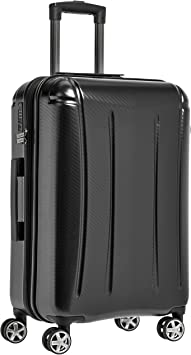 Photo 1 of Amazon Basics Oxford Expandable Spinner Luggage Suitcase with TSA Lock - 30.1 Inch, Black
PRIOR USE. SURFACE SCRATCHES.