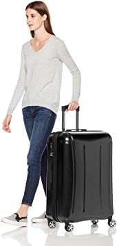 Photo 2 of Amazon Basics Oxford Expandable Spinner Luggage Suitcase with TSA Lock - 30.1 Inch, Black
PRIOR USE. SURFACE SCRATCHES.