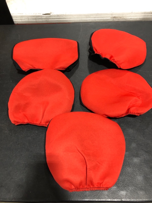 Photo 5 of BDK Two-Tone PolyPro Car Seat Covers Full, Black & Red – Interior Covers for Auto Truck Van SUV. MISSING PACKAGE. PHOTO FOR REFERENCE. 
