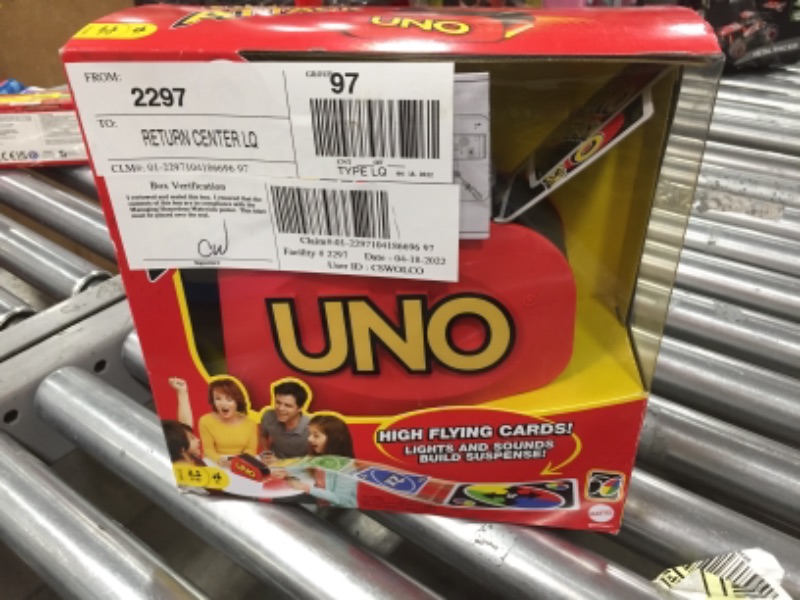 Photo 2 of Toy Uno Attack Card Game
