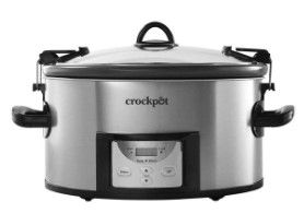 Photo 1 of Crock-Pot 7-Quart Easy Clean Slow Cooker with Locking Lid
