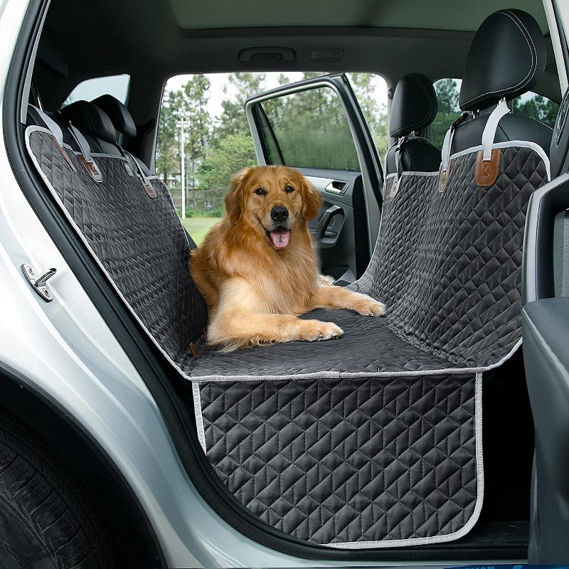 Photo 1 of Dog Car Seat Cover for Back SeatPet Car Rear Seat Covers with Anti Slip Dog Car Hammock (Not same as stock)