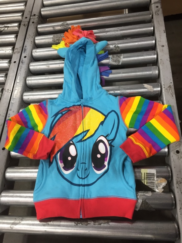 Photo 1 of My Little Pony Girls' Rainbow Dash Blue Multi S