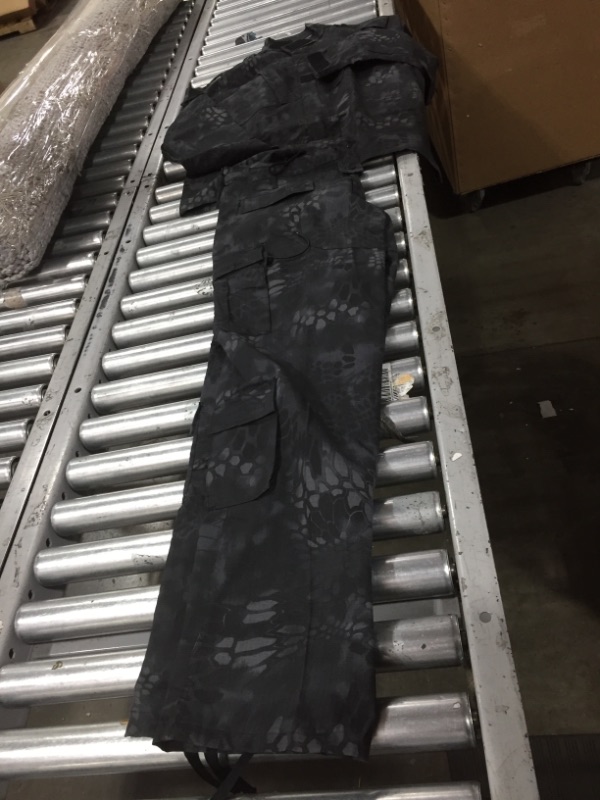 Photo 1 of XL Black pants and zipper jacket 