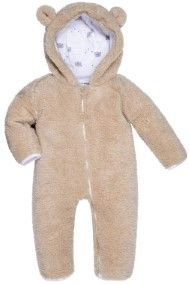 Photo 1 of BIG ELEPHANT Unisex Baby Bear Bunting Hooded Jumpsuit Cotton Fleece Long Sleeve Warm Onesies Winter Outwear Outfits size 90