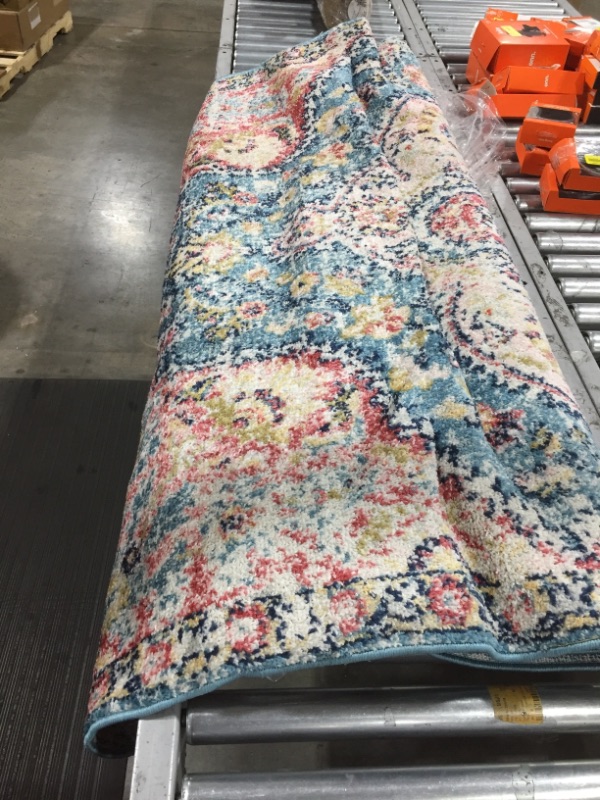 Photo 1 of ELZ2360-5376 5 Ft. 3 in. X 7 Ft. 6 in. Elaziz Rectangle Area Rug, Multi Color
