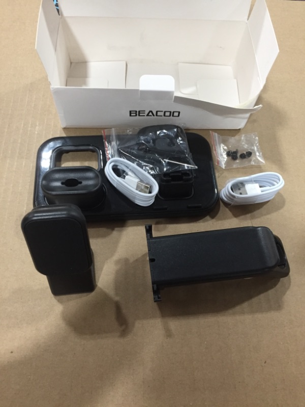 Photo 2 of BEACOO Upgraded 3 in 1 Charging Stand for iWatch Series 7/6/5/4/3/2/1, Charging Station Dock Compatible with Airpods Pro/1/2 iPhone Series 13/12/11/pro/X/Xs/XR/8/7