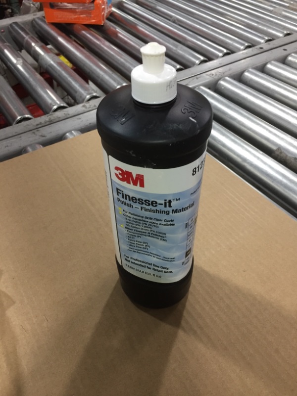 Photo 2 of 3M Finesse-it Polish - Finishing Material, 81235, White, Easy Clean Up, Liter
