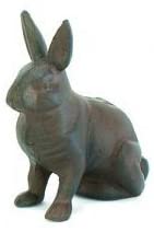 Photo 1 of Cast Iron Rabbit Bunny Standing
