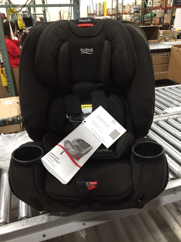 Photo 2 of Britax One4Life ClickTight All-in-One Car Seat, Black Diamond
