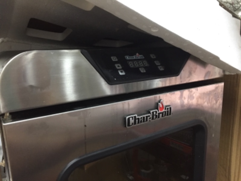 Photo 5 of Char-Broil 725 sq in Deluxe Digital Electric Smoker- Stainless Steel