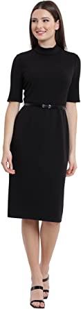 Photo 1 of Maggy London Women's Mixed Media Sheath Dress
