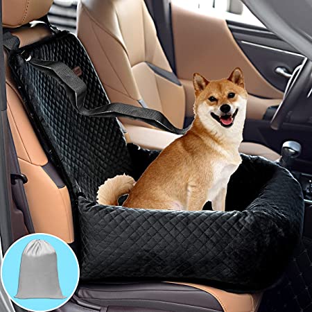 Photo 1 of BOCHAO Dog Car Seat Pet Booster Seat Pet Travel Safety Car Seat,The Dog seat Made of Materials is Safe and Comfortable, and can be Disassembled for Easy Cleaning
