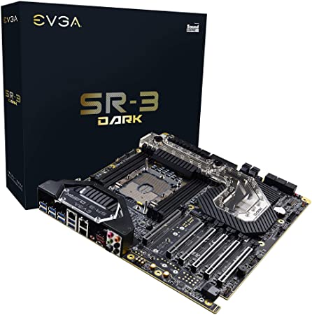 Photo 1 of EVGA SR-3 Dark, LGA 3647, Intel C622, SATA 6Gb/s, USB 3.1, M.2, U.2, EATX, Intel Motherboardx, 160-CX-W999-KR
