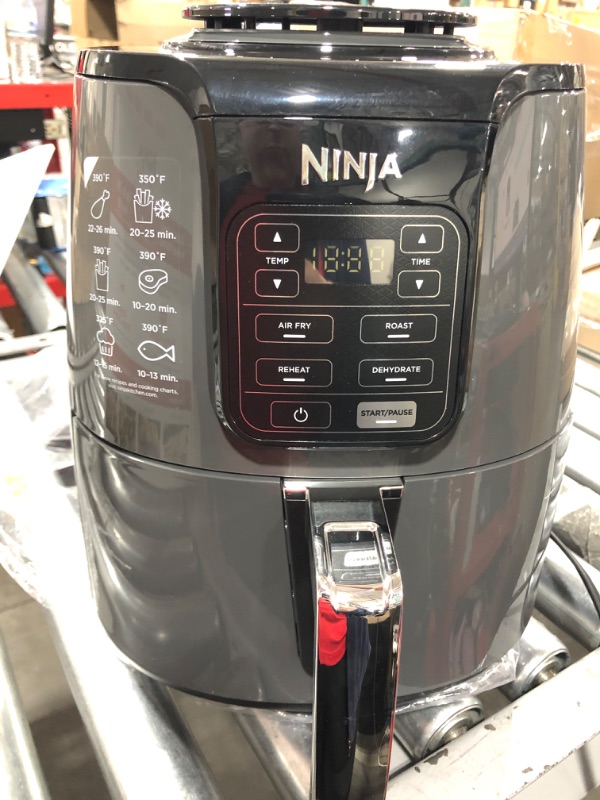 Photo 2 of Ninja AF101 Air Fryer, 4 Qt, Black/gray
