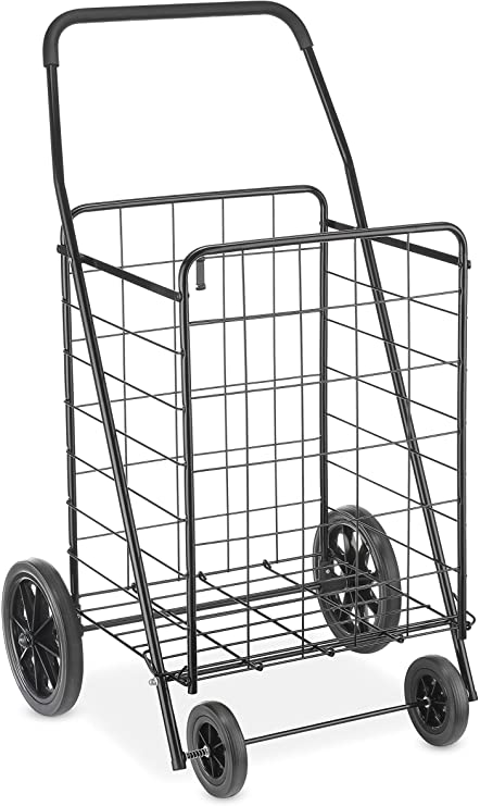 Photo 1 of  Deluxe Utility Cart, Extra Large, Black