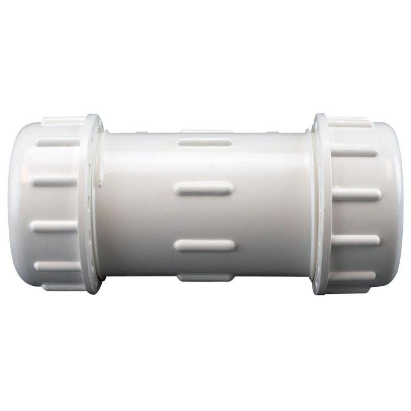 Photo 1 of 2 in. X 2 in. PVC Compression Coupling
